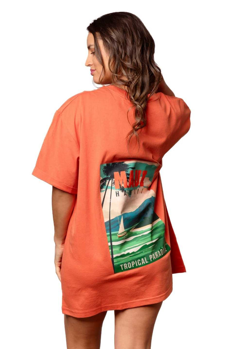 Polera Oversize Terracota Maui