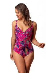 One Piece Tropical Pink con barbas y sin copas (Reversible)