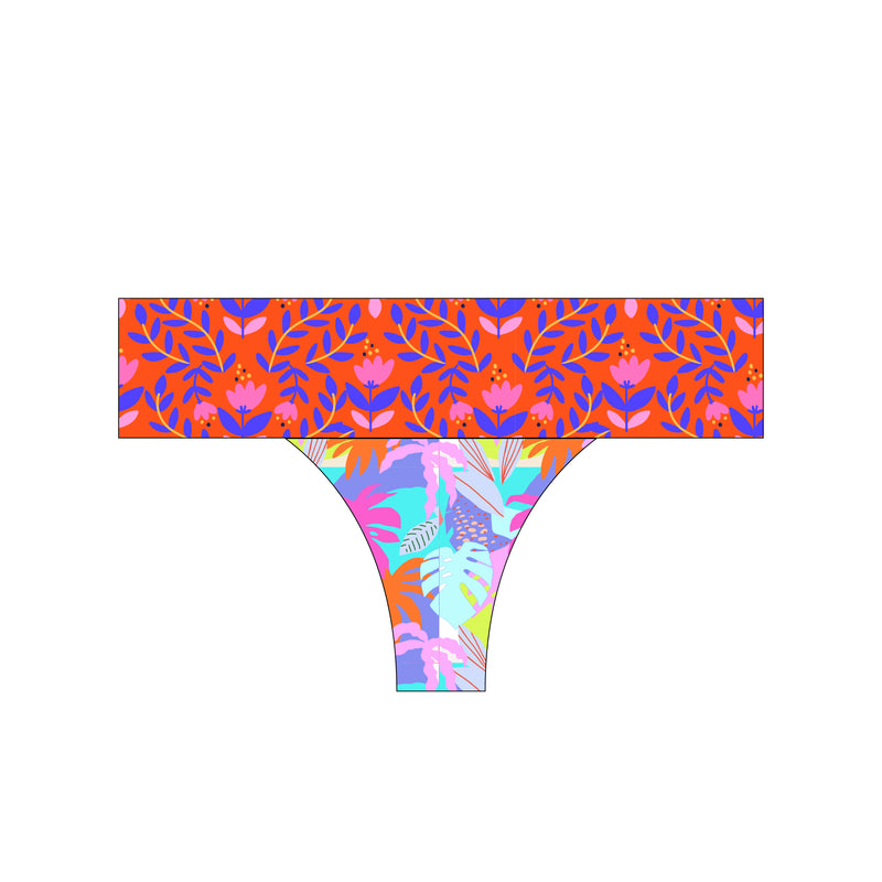 Bottom Costa Brava cinturón semi alto (Reversible)