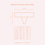 Bottom Playa Flamenca (Cinturon Semi colaless)