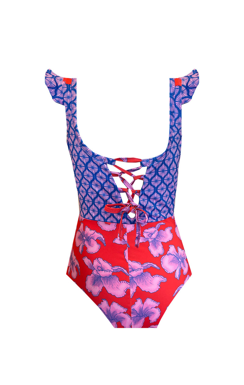 One Piece Luau Lani (Tirantes anchos)