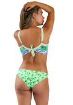 Top Green Wild & Free (sin copas, con barbas)