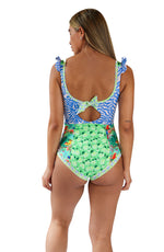 One Piece Green Wild & Free (Tirantes anchos)