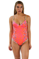 One piece Pink Wild & Free (sin copas, con barbas)