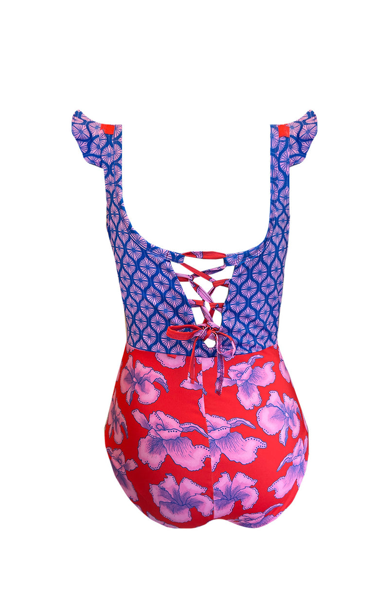 One Piece Luau Lani (Tirantes anchos)