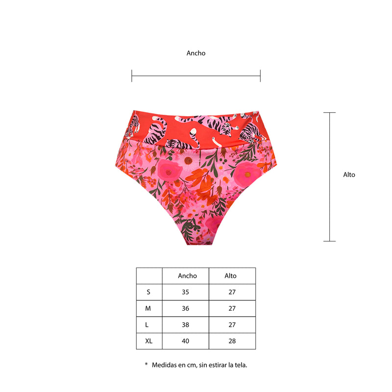 Bottom Pink Wild & Free (pretina semi alta)