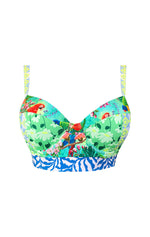 Top Green Wild & Free (con copas y barbas)