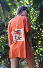 Polera Oversize Terracota Miami Beach Retro