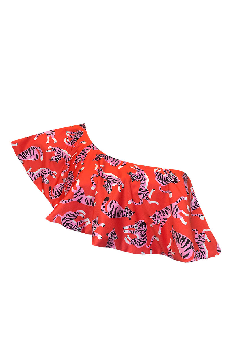 Top Pink Wild & Free (un hombro)