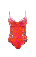One piece Pink Wild & Free (sin copas, con barbas)
