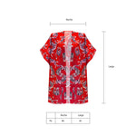 Kimono Lino Pink Wild & Free