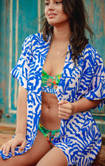 Kimono Green Wild & Free