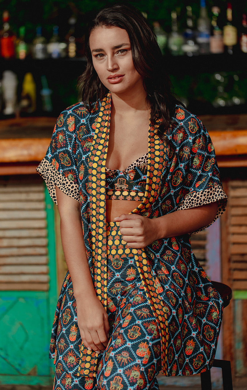 Kimono Pineapple Beach