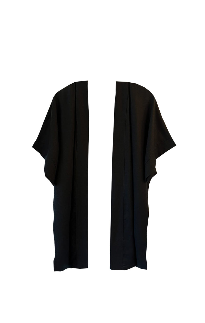 Kimono Lino Negro