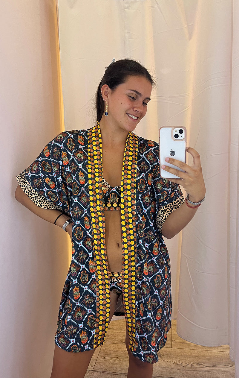 Kimono Pineapple Beach