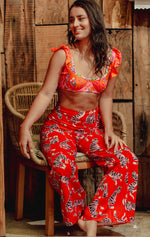 Pantalón Lino Pink Wild & Free