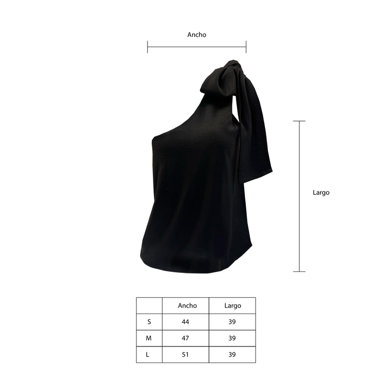 Polera Lino Negro