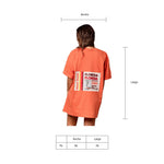 Polera Oversize Terracota Miami Beach Retro