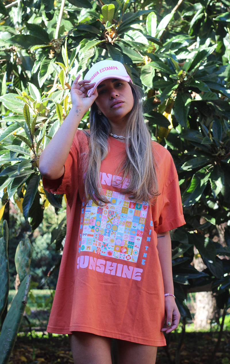 Polera Oversize Terracota Sunshine