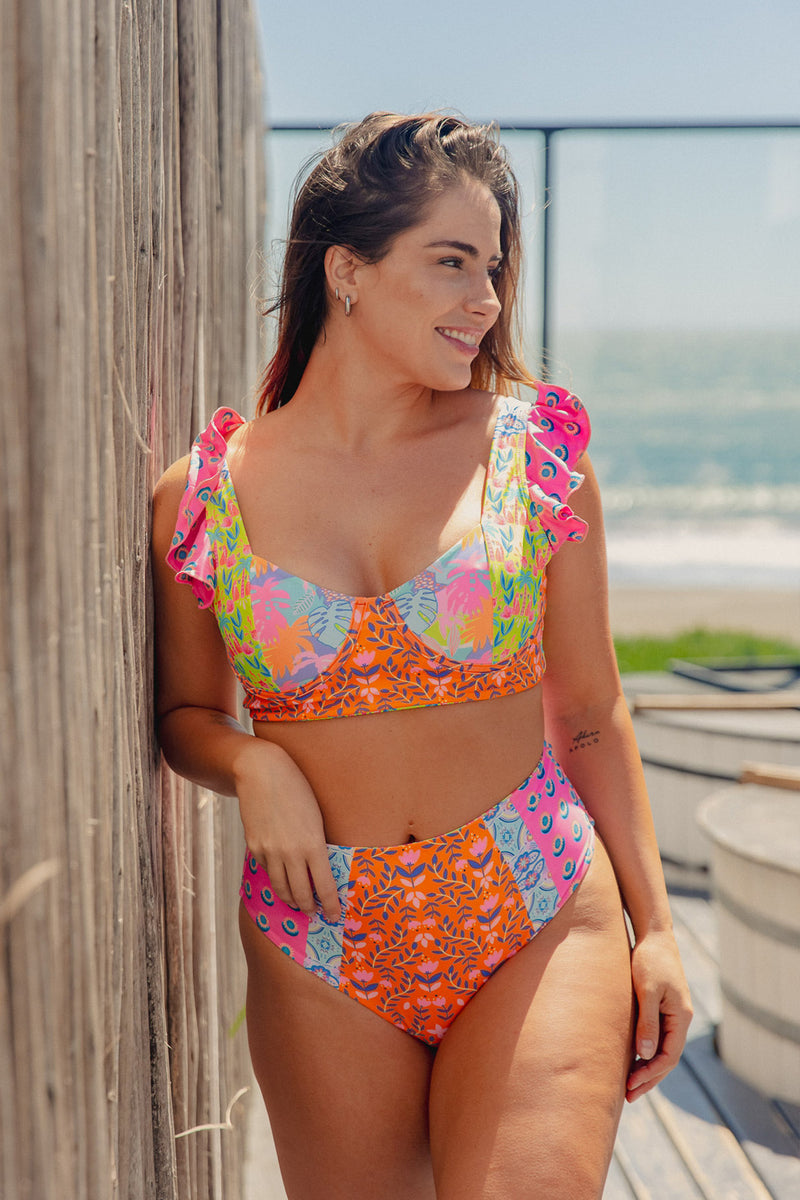 Top Costa Brava tirantes anchos (Reversible)