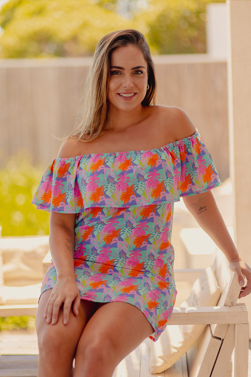 Vestido Strapless Costa Brava