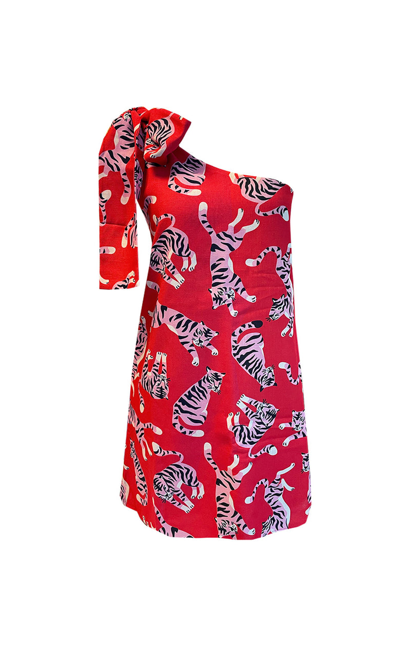 Vestido Lino Pink Wild & Free (Corto)