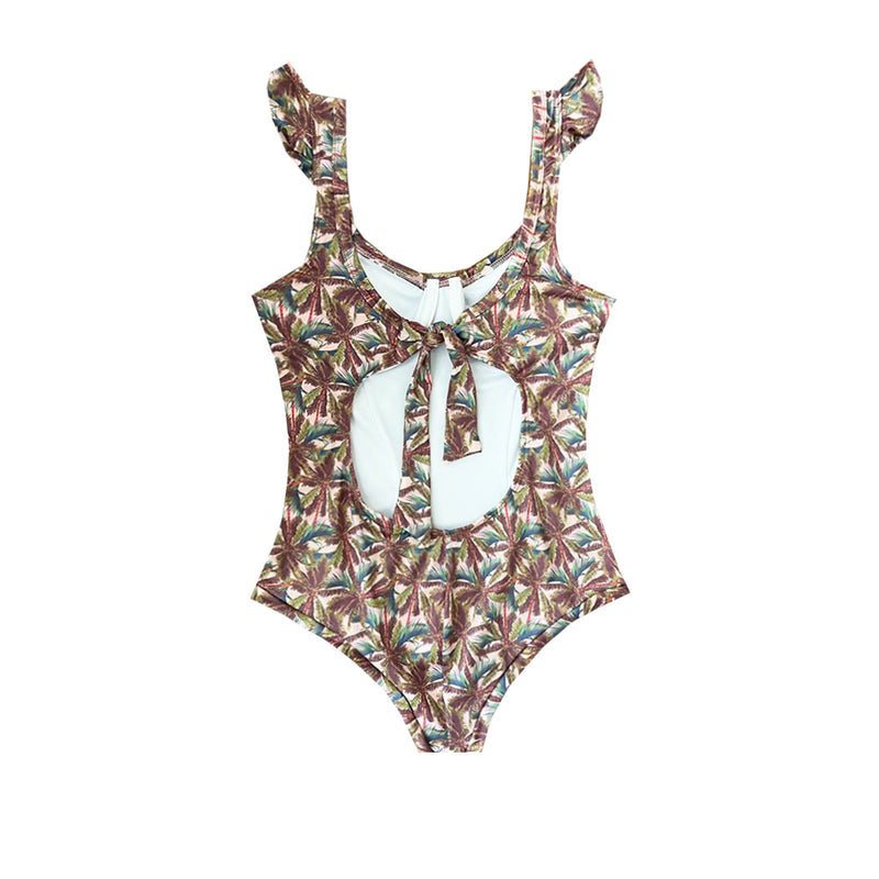 One Piece Palmeras Rosa (tirantes anchos)