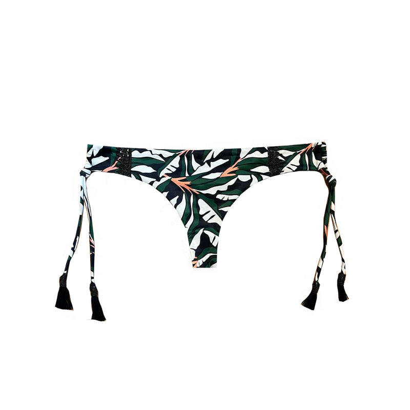 Bottom Safari pompones bordado (Reversible)